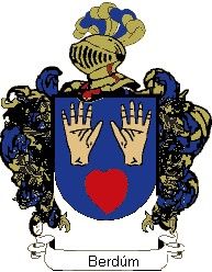 Escudo del apellido Berdúm