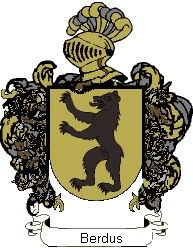 Escudo del apellido Berdus