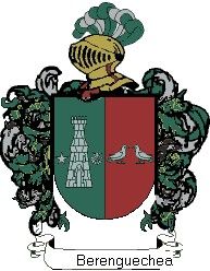 Escudo del apellido Berenguechea