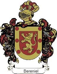 Escudo del apellido Bereniel