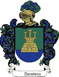 Escudo del apellido Beretens