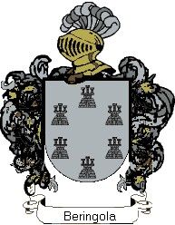 Escudo del apellido Beringola