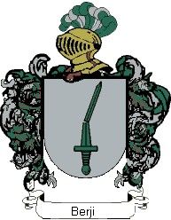 Escudo del apellido Berji