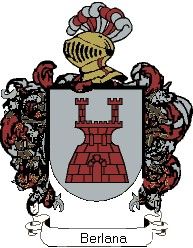 Escudo del apellido Berlana