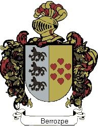 Escudo del apellido Berrozpe