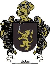 Escudo del apellido Betés