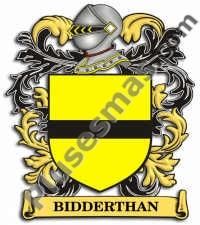 Escudo del apellido Bidderthan