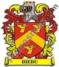 Escudo del apellido Biebu