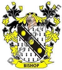 Escudo del apellido Bishop