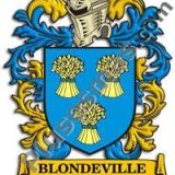 Escudo del apellido Blondeville