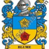 Escudo del apellido Blume