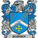 Escudo del apellido Borden