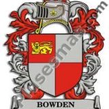 Escudo del apellido Bowden