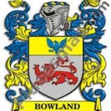 Escudo del apellido Bowland