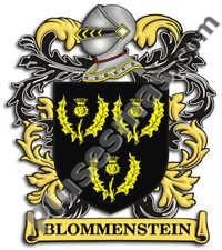 Escudo del apellido Blommenstein