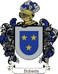 Escudo del apellido Bobeda