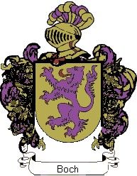 Escudo del apellido Boch