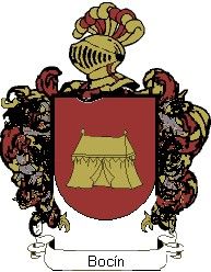 Escudo del apellido Bocín