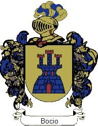 Escudo del apellido Bocio