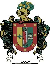 Escudo del apellido Bocos