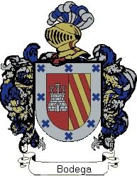 Escudo del apellido Bodega