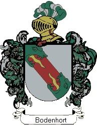 Escudo del apellido Bodenhort