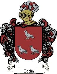 Escudo del apellido Bodín