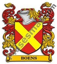 Escudo del apellido Boens