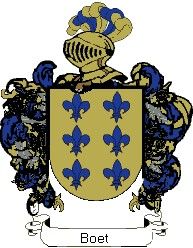 Escudo del apellido Boet