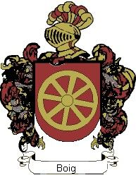 Escudo del apellido Boig