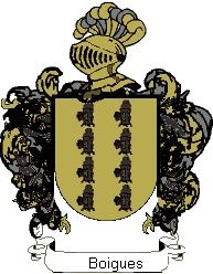 Escudo del apellido Boigues