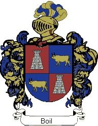 Escudo del apellido Boil