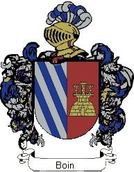 Escudo del apellido Boin