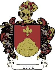 Escudo del apellido Boivia