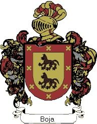 Escudo del apellido Boja