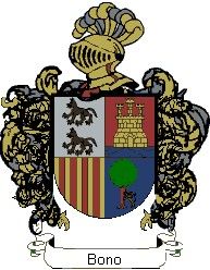 Escudo del apellido Bono