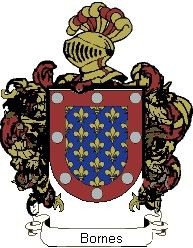 Escudo del apellido Bornes