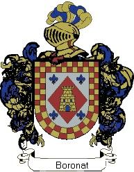 Escudo del apellido Boronat