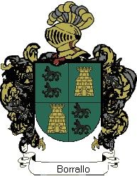 Escudo del apellido Borrallo