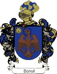 Escudo del apellido Borrull