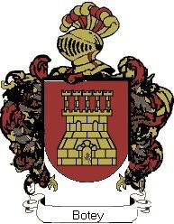 Escudo del apellido Botey