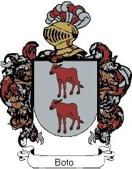 Escudo del apellido Boto