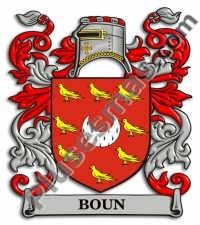 Escudo del apellido Boun