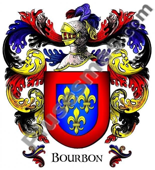 Escudo del apellido Bourbon