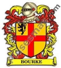 Escudo del apellido Bourke