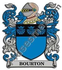 Escudo del apellido Bourton