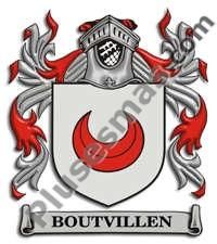 Escudo del apellido Boutvillen