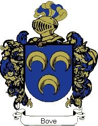 Escudo del apellido Bove