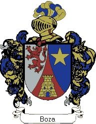 Escudo del apellido Boza