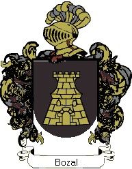 Escudo del apellido Bozal